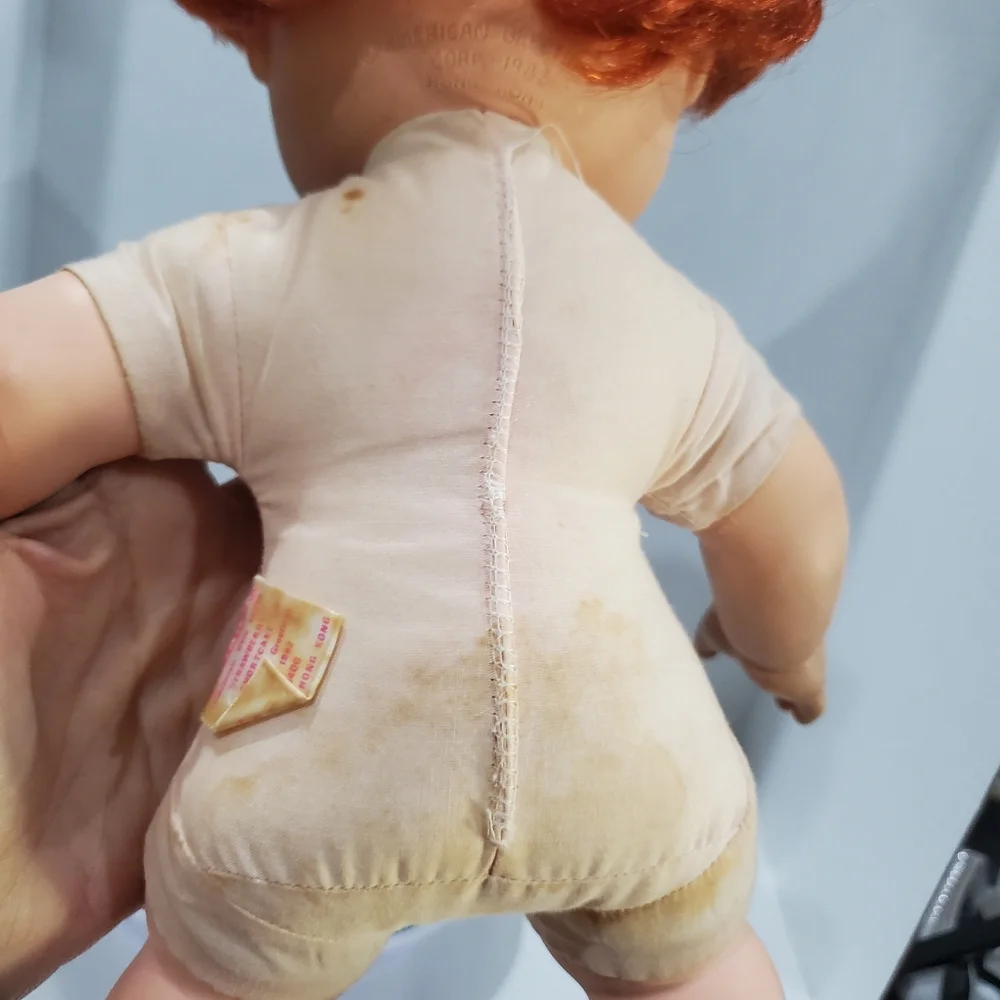 Strawberry Shortcake Blow a Kiss Baby Doll 14” American Greetings Kenner 1982